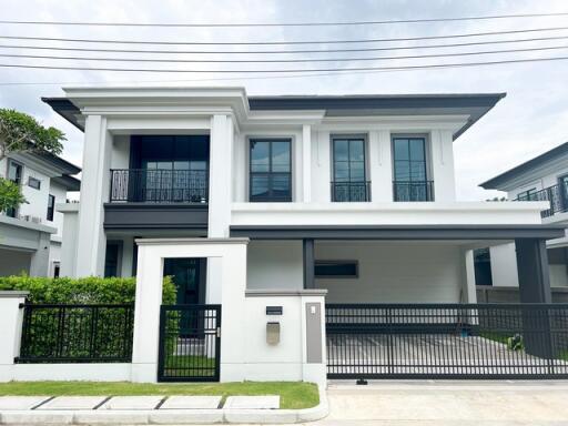 House for sale Setthasiri Rama 5, Setthasiri Rama 5, Ratchaphruek, Bang Kruai, Sai Noi. Type: Glory