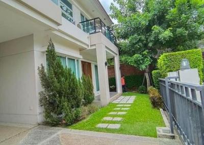 house for sale, next to Ratchaphruek Road. Near Rama 5 roundabout, Bangkok Boulevard