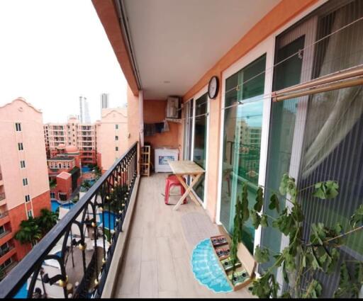 1 Bedroom Condo In The Seven Sea Jomtien For Sale