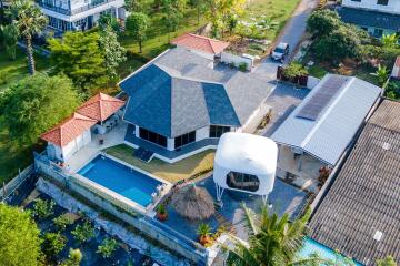 Riverside 4 Bed Modern Private Pool Villa For Sale in Pranburi