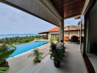 4-bedroom sea view villa for sale in Bang Por