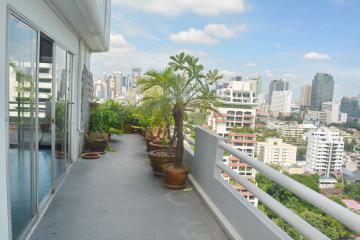 3-bedroom condo for sale with private garden in Phromphong