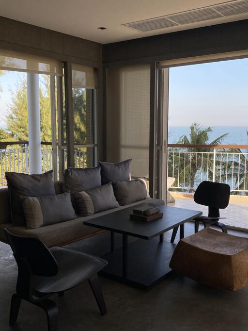 Low Rise Luxury Beach Front Condo with Full Sea View in Cha-am