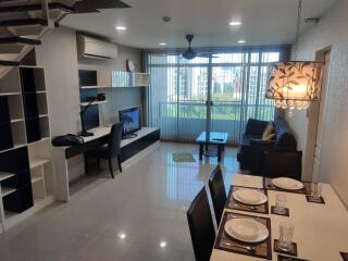 2-bedroom duplex condo for sale close to On Nut BTS station