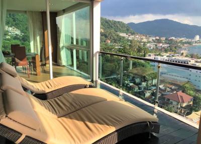 4 bedrooms penthouse with breathtaking seaview for sale in Phuket