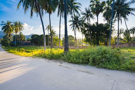 Beach front land plot for sale in Koh Samui