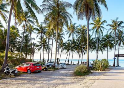Beach front land plot for sale in Koh Samui