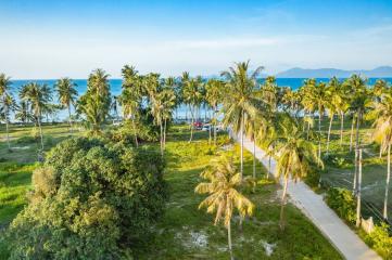 Beach front land plot for sale in Koh Samui