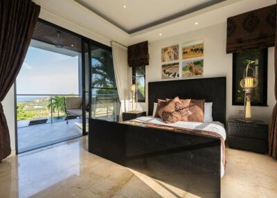 Large 4 bedrooms sea-view villa for sale close to Choeng Mon beach