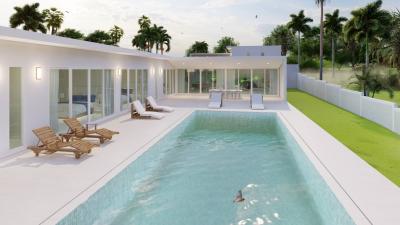 New Development - Modern Pool Villas on Palm Hill Golf Course