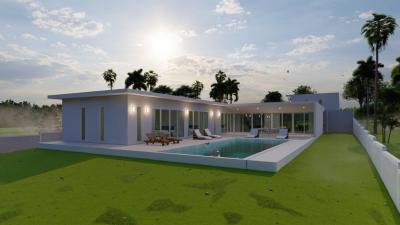 New Development - Modern Pool Villas on Palm Hill Golf Course