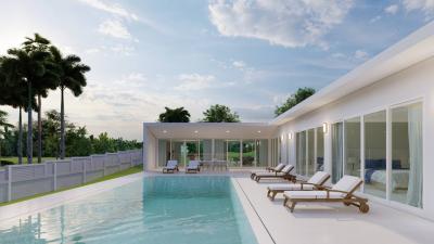 New Development - Modern Pool Villas on Palm Hill Golf Course