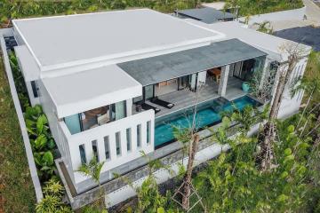 Modern 3 bedrooms villa with hills view for sale in Phuket