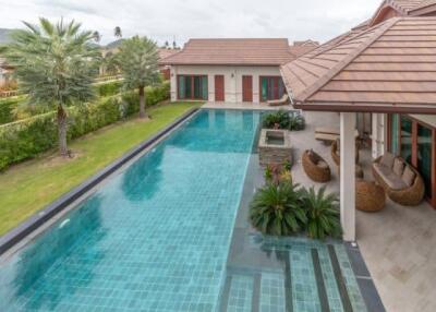 HILLSIDE HAMLET 5: Luxury Thai-Bali Style 3 Bed Pool Villa
