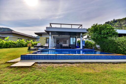 3 Bed Pool Villa with Sea and Mountain Views