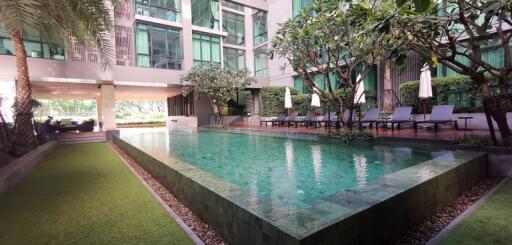 2 bedroom duplex open view condo for sale on Asoke