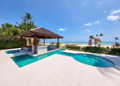 Amazing beachfront pool villa for sale fun Hua Thanon