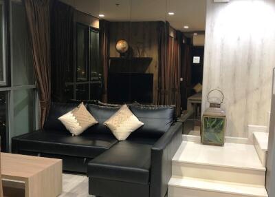 Duplex 2 bedrooms condo for sale with tenant close to BTS Onnut