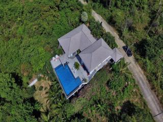 Sea view pool villa for sale in Bophut