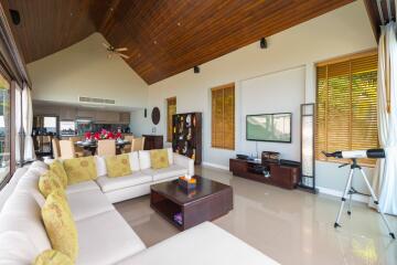 Amazing sea views pool villa for sale in Chaweng