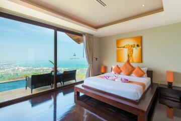 Amazing sea views pool villa for sale in Chaweng