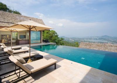 Amazing sea views pool villa for sale in Chaweng