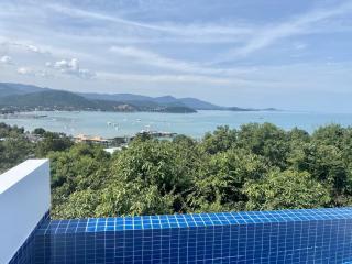 2 bedroom house with a stunning sea view for sale in Bangrak