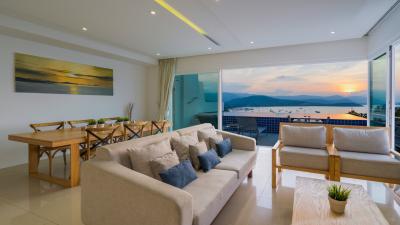 2 bedroom house with a stunning sea view for sale in Bangrak