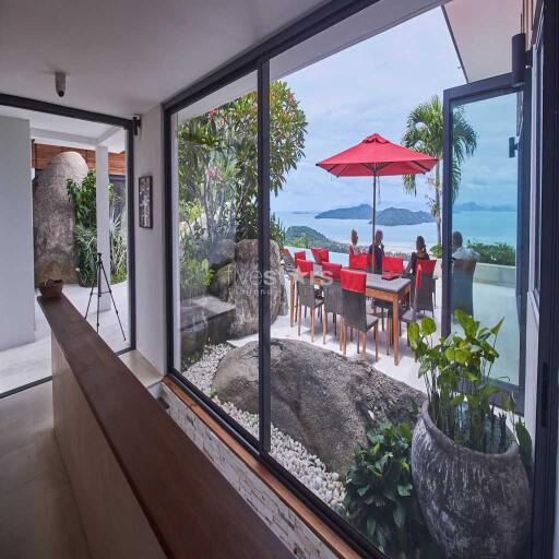 Amazing 4 bedrooms villa with one of the best Seaview of Koh Samui