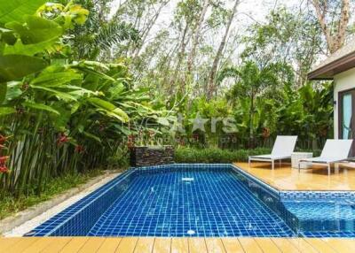 Tropical style villa located in a quiet area close to the Nai Harn Beach