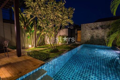 Nice modern villa with private pool close to Nai Harn beach