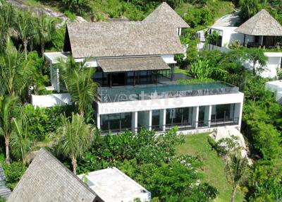 Wonderful villa is on a private cliff on Phuket’s most prized Millionaires’ Mile