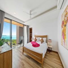 Luxury 3-bedrooms villa with a beautiful seaview in Chaweng Noi