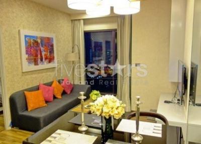 Modern 2-bedroom condominium for sale close to BTS Phrakanong
