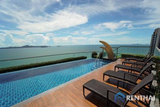 The Peak Towers Condominium on Pratumnak hill 2 bedroom 92 sq.m. Sea view