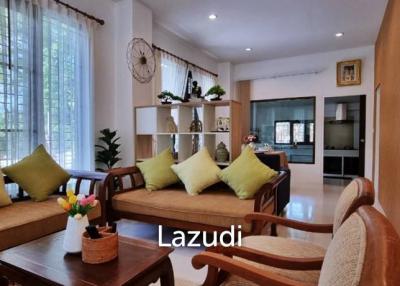 2 ห้องนอน 2 ห้องน้ำ 72 ตร.ม. บ้านสวนในห้วยใหญ่