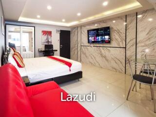 2 Studios 2 Baths 60 SQ.M Pattaya Beach Condo