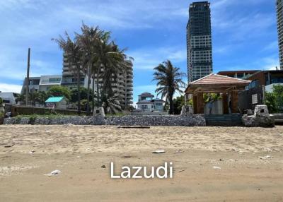 Beachfront Land Plots in Na Jomtien 324.4 Square Wah or 1297 SQ.M