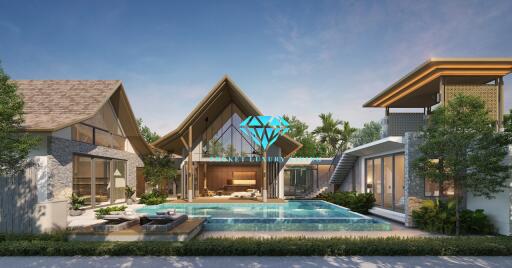 For Sale: Luxury Thai-inspired 4 bedroom villas near Laguna Phuket.