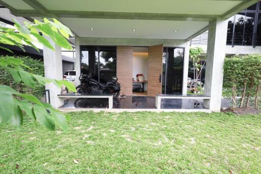 house for sale, new house, 196 sq m., Bang Rak Noi, Ratchaphruek-Sai Ma. The usable area in the