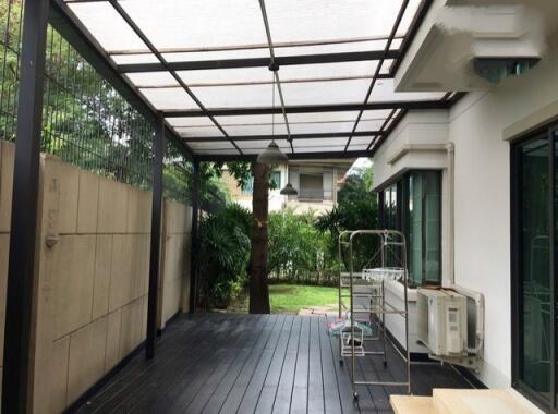 house for sale, Setthasiri Ratchaphruek-Charan, with furniture, corner unit, 95 sq m, usable area