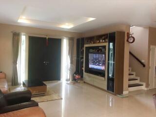 house for sale, Setthasiri Ratchaphruek-Charan, with furniture, corner unit, 95 sq m, usable area