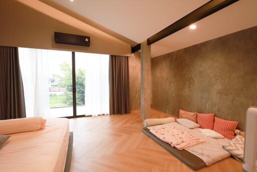 house for sale, new house, 196 sq m., Bang Rak Noi, Ratchaphruek-Sai Ma. The usable area in the