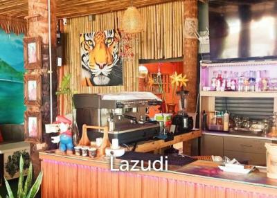 BUSINESS FOR SALE: Golden Opportunity: Fully Furnished Grand Café for Sale in Lamai, Koh Samui