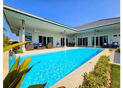 Brand New Luxury Pool Villa (Type A) in Hua Hin Soi 112 For Sale