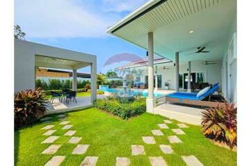 Brand New Luxury Pool Villa (Type A) in Hua Hin Soi 112 For Sale