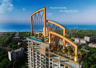 3 Bedrooms condo in The Malibu Hotel and Residence Pratumnak for sale