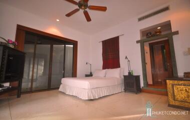 Thai/Balinese 4-Bedroom Oceanfront Baan Kata Villa for Sale - 150 meters from Kata Beach