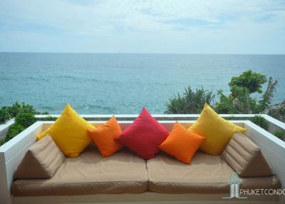 Thai/Balinese 4-Bedroom Oceanfront Baan Kata Villa for Sale - 150 meters from Kata Beach