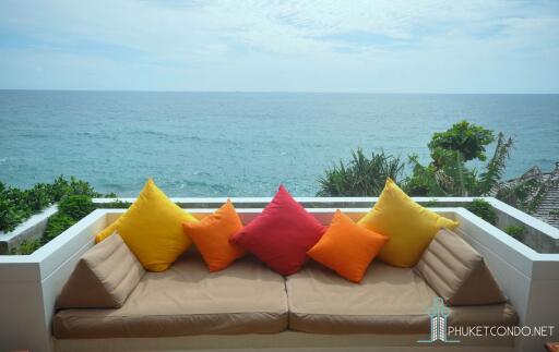 Thai/Balinese 4-Bedroom Oceanfront Baan Kata Villa for Sale - 150 meters from Kata Beach